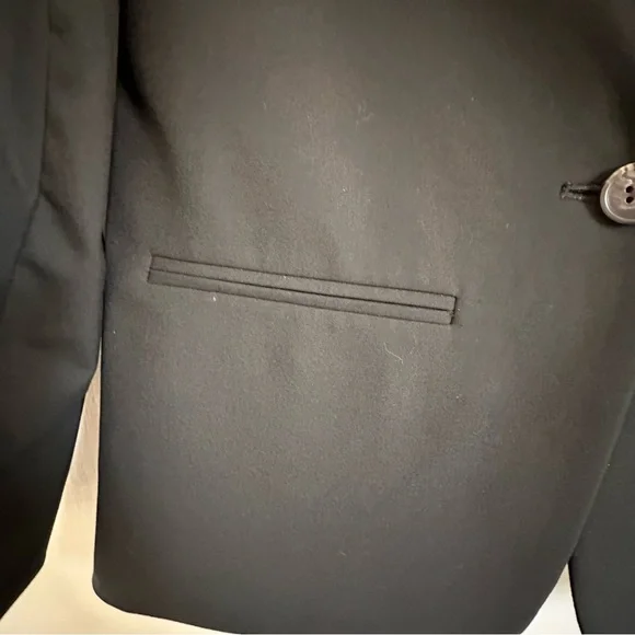 NWT J CREW Single Button Black Blazer - Picture 6 of 10
